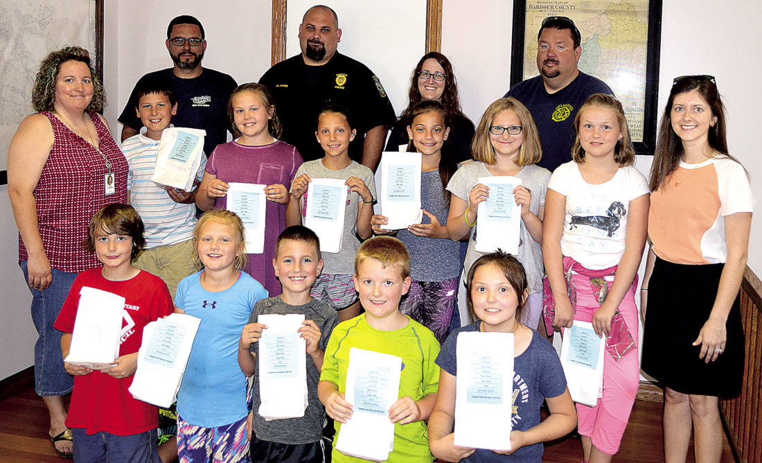 Students present awards to officials News, Sports, Jobs The